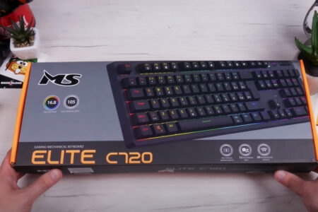 MS gaming tipkovnica ambalaža